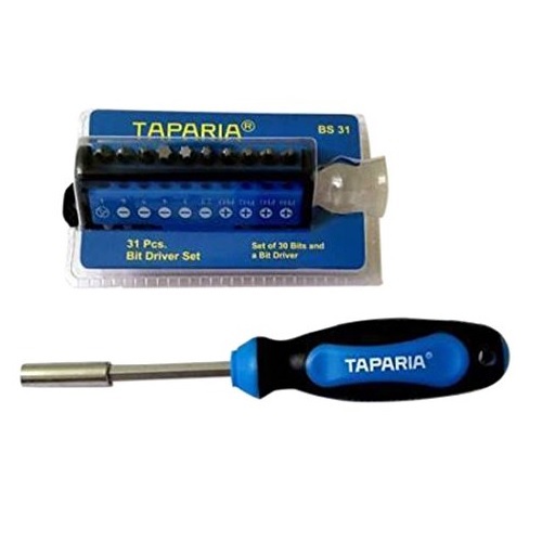 Taparia Bit Driver  2 Sets, BS 31